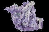 Sparkling, Purple, Botryoidal Grape Agate - Indonesia #79134-1
